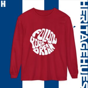 Unisex Garment-dyed Long Sleeve T-Shirt